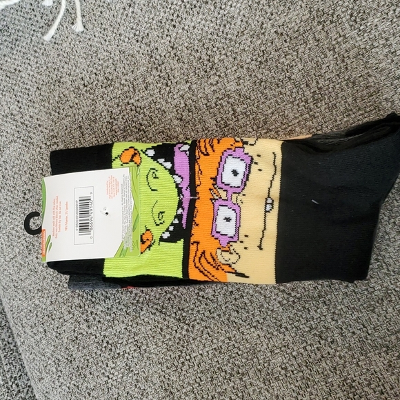 Nickelodeon Ren and Stempy/ Rugrats Sock Bundle - Picture 2 of 6
